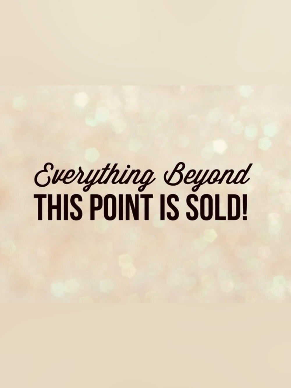 🌸 EVERYTHING BELOW IS SOLD 🌸